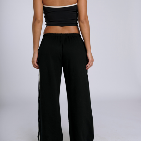 HalterFlow Wide Leg Sweatpants