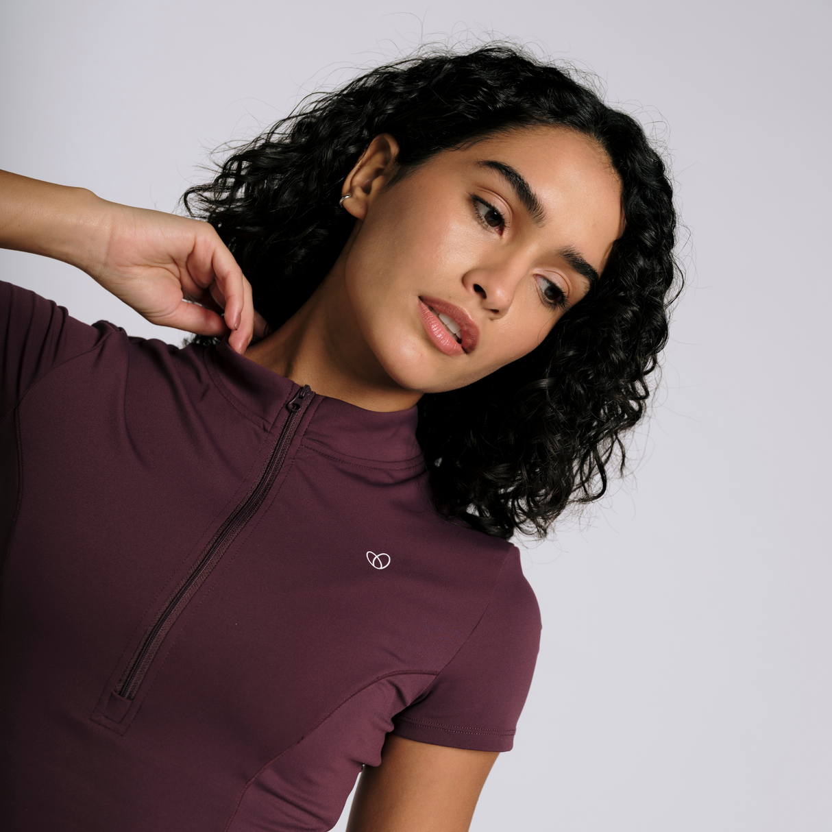 Advantage Zip-Up Workout Top