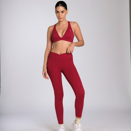 TruePerformance V-Neck Sports Bra