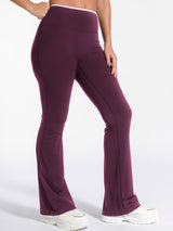 ContrastSculpt Flared Leggings