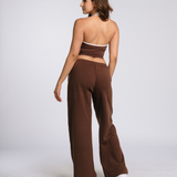 HalterFlow Wide Leg Sweatpants