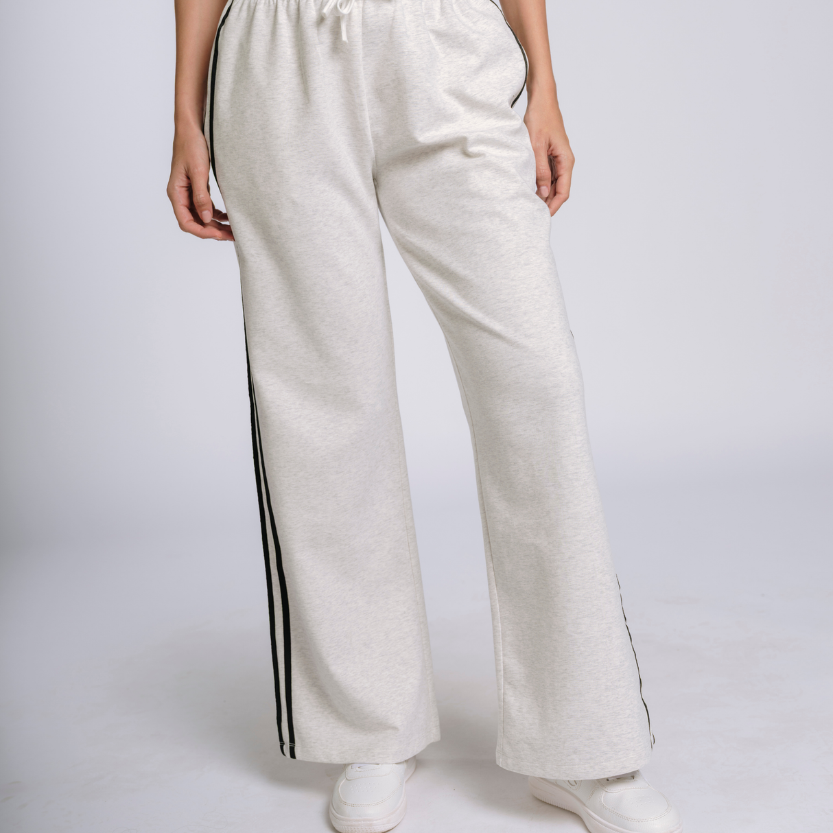 HalterFlow Wide Leg Sweatpants