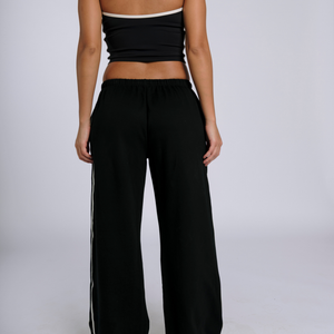 HalterFlow Wide Leg Sweatpants