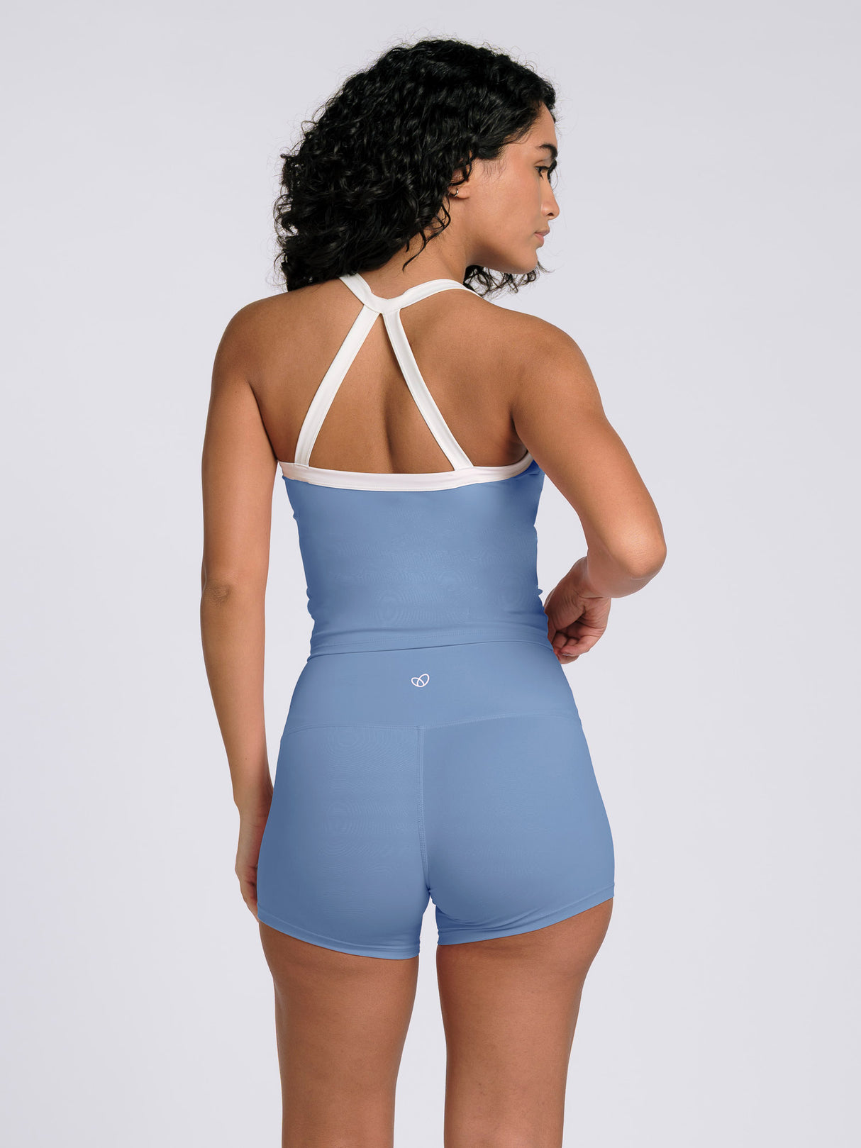 ContrastSculpt Women's Gym Shorts