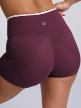 ContrastSculpt Women's Gym Shorts