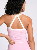 ContrastSculpt Cropped Workout Top