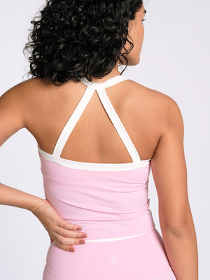 ContrastSculpt Cropped Workout Top